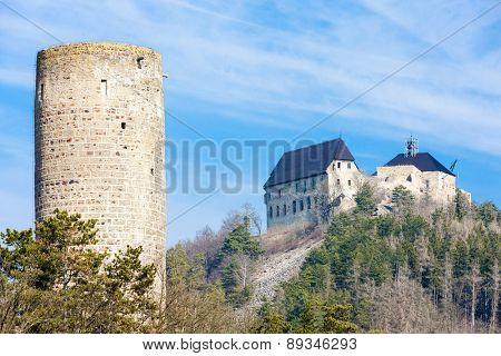 castles Zebrak and Tocnik, Czech Republic