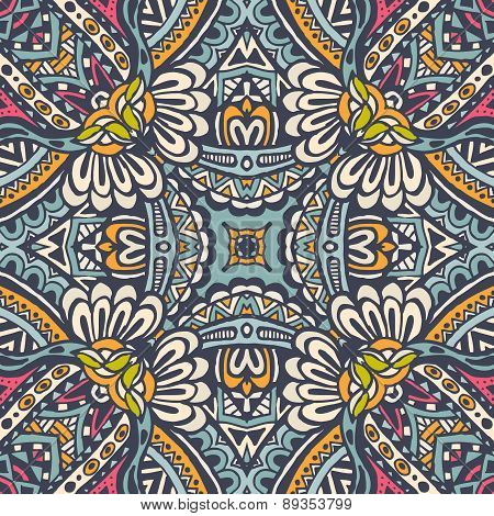 ornamental Abstract Seamless Pattern