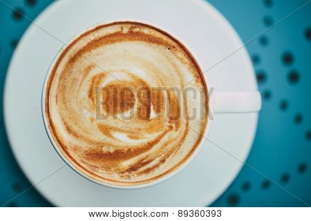 Cup of coffee with crema