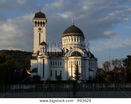 orthodoxe Kathedrale Seitenansicht