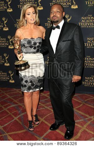 LOS ANGELES - APR 24: Anacostia, Martha Byrne at The 42nd Daytime Creative Arts Emmy Awards Gala at the Universal Hilton Hotel on April 24, 2015 in Los Angeles, California