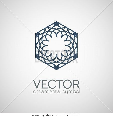 Vector geometric symbol