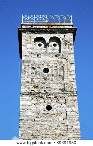 Arsago Seprio Old Abstract Incastle Battlement Terrace