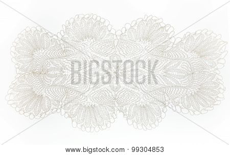 Crocheted Lace Napkin