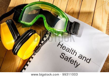 Register With Goggles And Earphones
