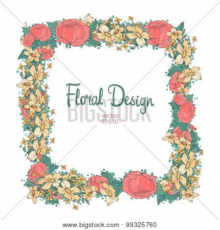 Floral Frame