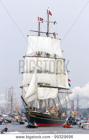 Clipper Sail Ship 'stad Amsterdam'
