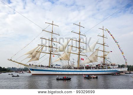 Russian Tallship Sts Mir
