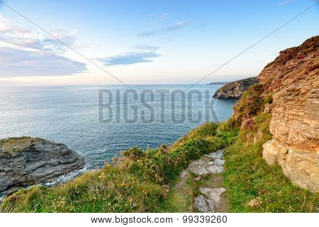 Cornish Coast At Portreath