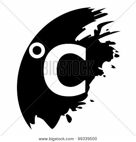 Celsius On Black Blob