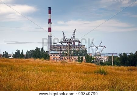 Views Thermal Power Plant Kerch