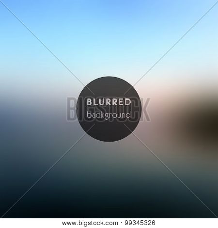 Vector Background. Blurred Defocused Lights