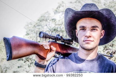 Man With Rifle