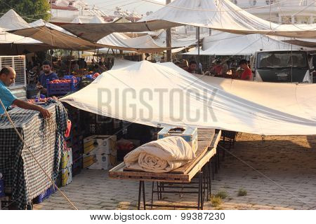 Calis market in turkey