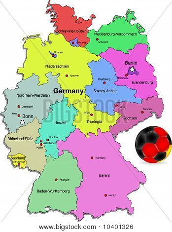 Deutschland Fußball Abbildung