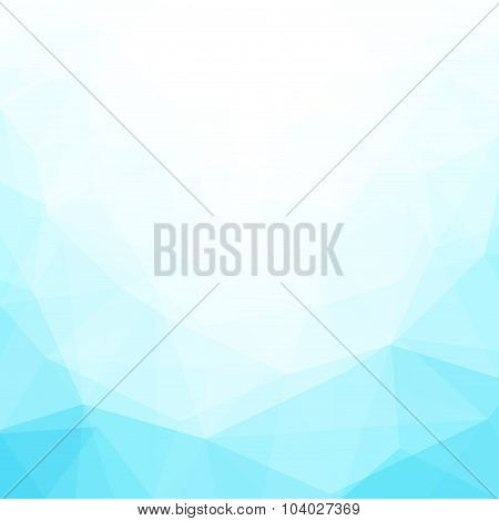 Blue bright abstract background.