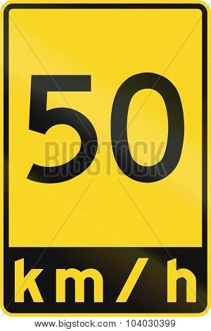 Speed Limit In Canada