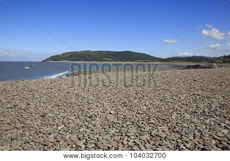 Beach At Porlock Weir