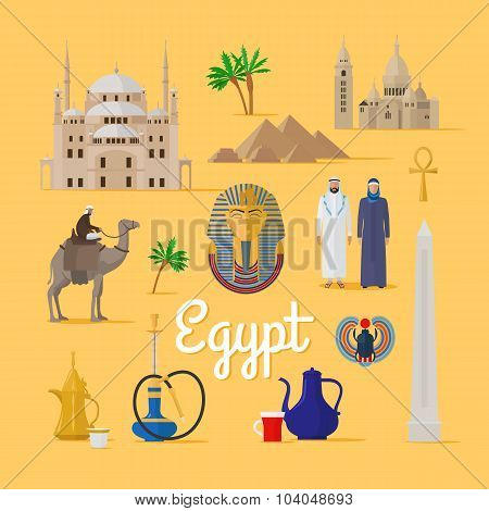 Egyptian Landmarks and Culture