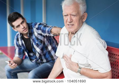 Retiree With Chest Pain