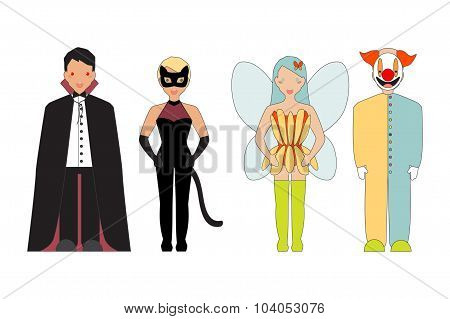 Halloween Characters.