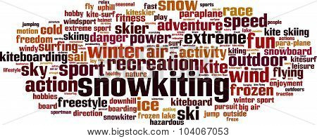 Snowkiting Word Cloud