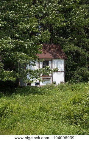 Small Hut In Cape Breton Island