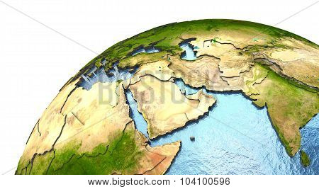 Middle East On Earth
