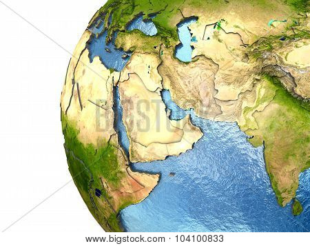 Middle East On Earth