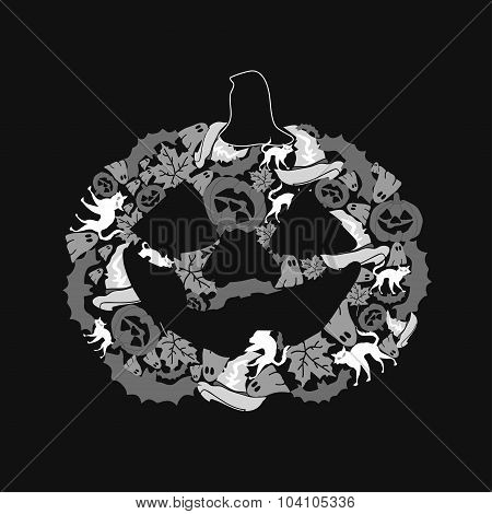 Illustration,  The Day Of  Halloween