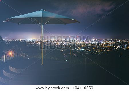 View of Brisbane City from Mount Coot-tha