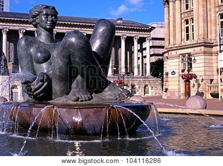 The River Fountain, Birmingham.