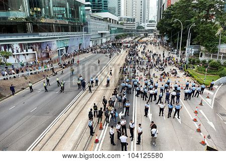 Occupy Central Protest Movement In Hong Kong