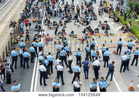 Occupy Central Protest Movement In Hong Kong