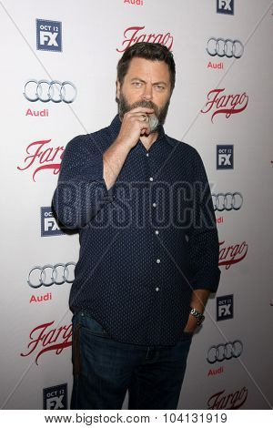 LOS ANGELES - OCT 7:  Nick Offerman at the 