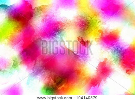 Original Colorful Liight Grunge Background. Pink And Yellow Warm Colors.