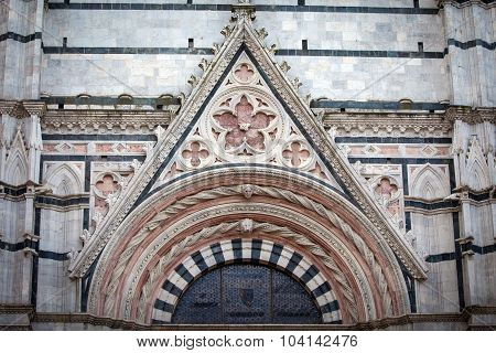Siena Cathedral In Tuscany, Italy
