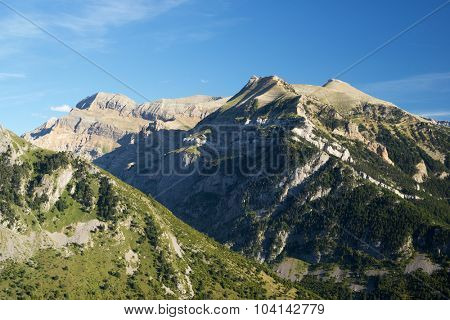Izas Valley in Pyrenees, Canfranc Valley, Aragon, Huesca, Spain.