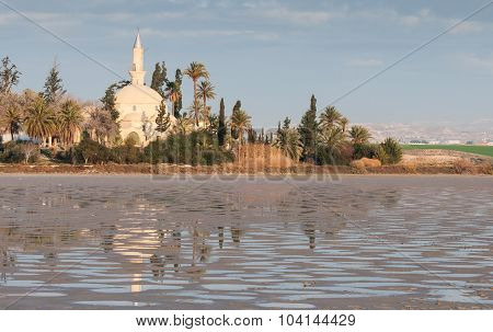 Hala Sultan Tekke  Muslim Mosque Larnaca Cyprus