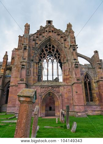 Melrose Abbey, Scotland