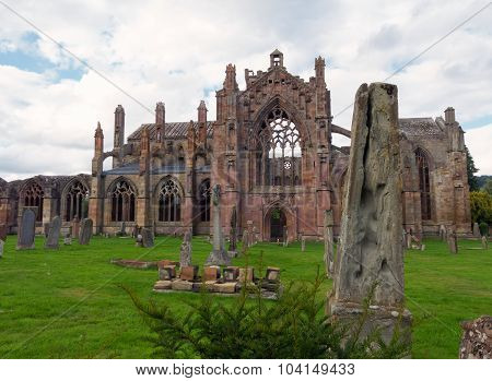 Melrose Abbey, Scotland