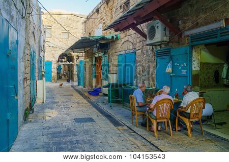 Alley Scene, Acre