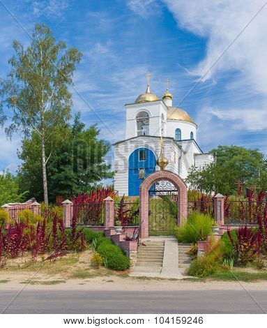 Orthodox church in Boromlya village
