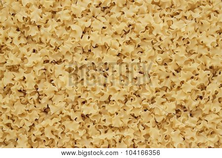 dry uncooked pasta texture background