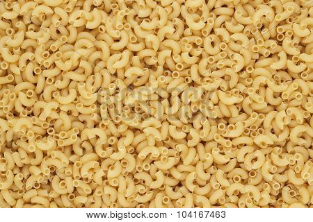 dry uncooked pasta texture background