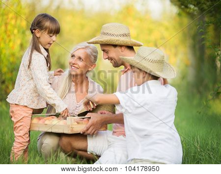Gardening, Family Concept