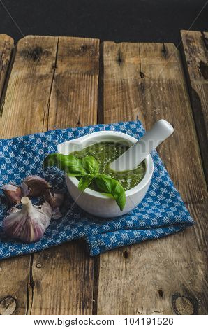 Pesto From Basil And Nots