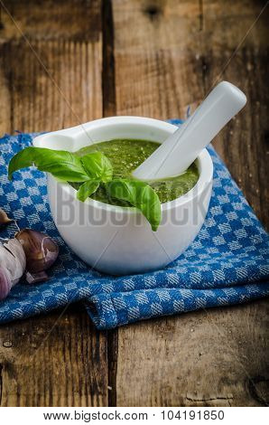Pesto From Basil And Nots