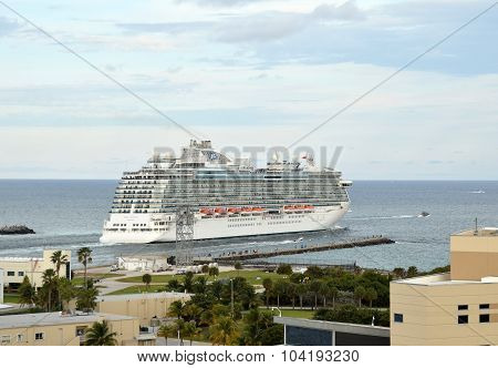 Regal Princess Departs From Miami