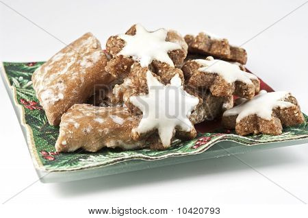 Pan de jengibre en una placa